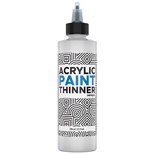Acrylic Paint Thinner & Mixing Medium (8 Fl Oz)