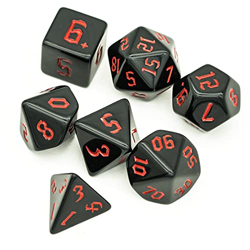 7 Die Polyhedral DND Dice Set