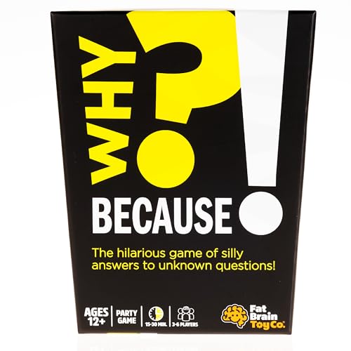 Why Because Party Game for Families Friends or Adults 3