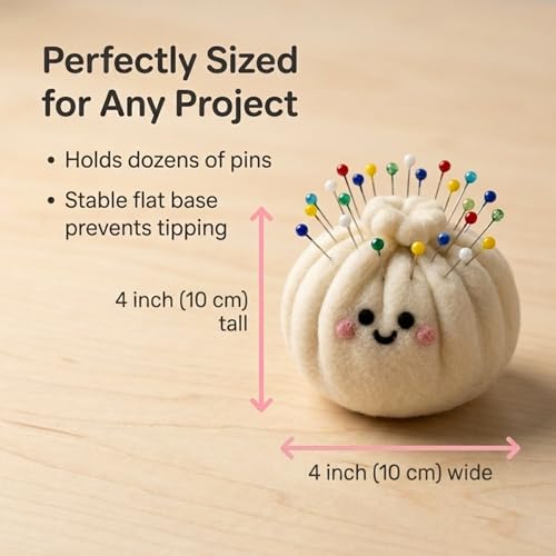 Sewing Needles & Pin Cushion Dim Sum