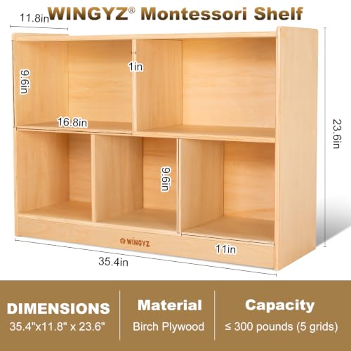 Montessori Shelf (5 Count)