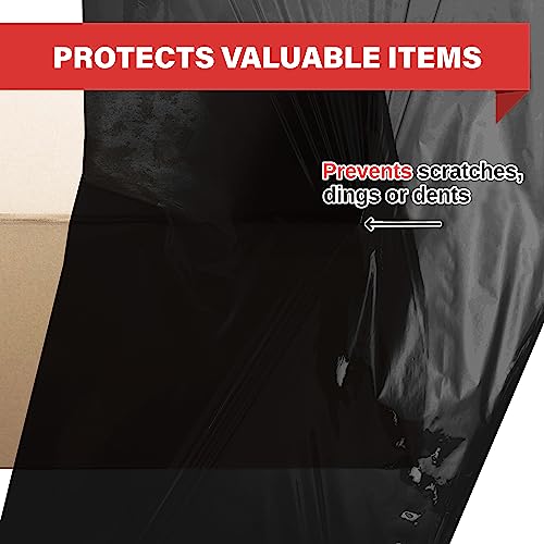 Stretch Wrap 17.5 Inch 80 Gauge Shrink Wrap Black