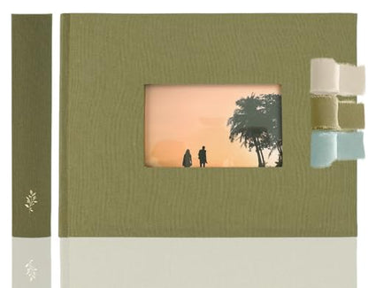 Premium Scrapbook Album with Window and Writing Space