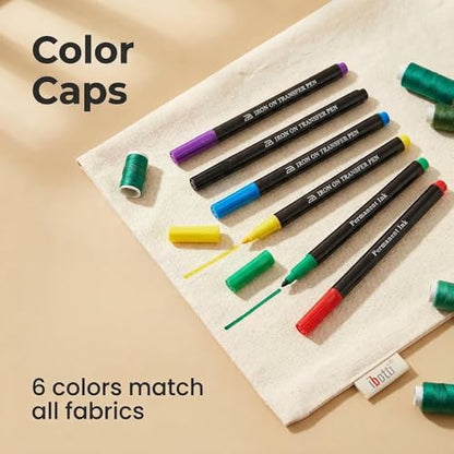 Iron On Transfer Pens (6 Count)