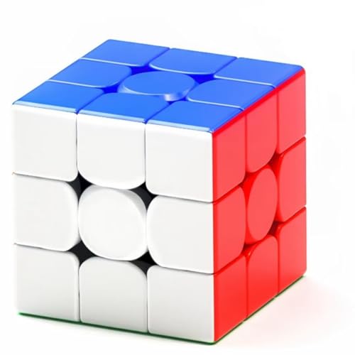 Magnetic 3x3 Speed Cube Stickerless for Kids & Adults