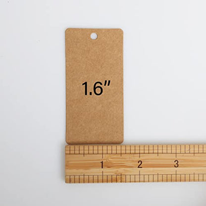 200pcs Kraft Paper Gift Tags with String