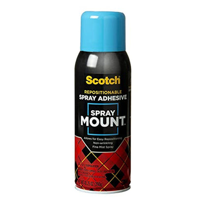 Spray Mount Repositionable Adhesive (10.25 Ounce)