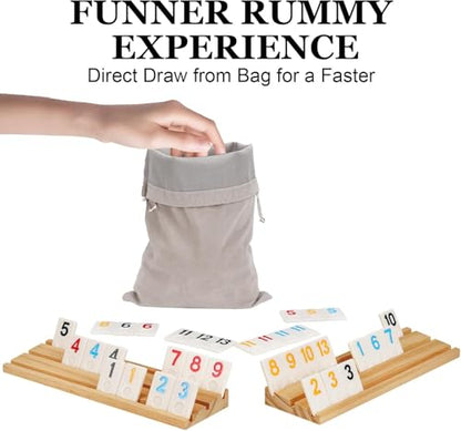 2 6 Player Rummy Cube Original Set (169 Count)