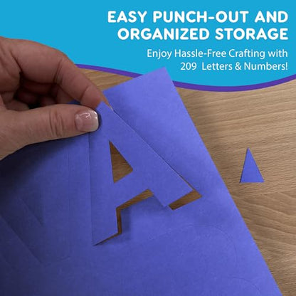 3 Inch Bulletin Board Letters & Numbers