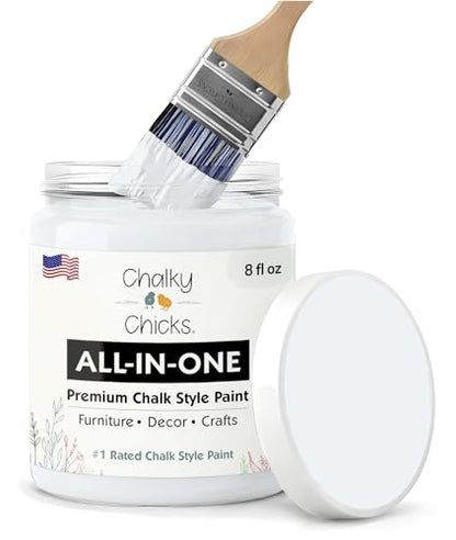 Hail 8 Fl Oz Chalk Paint for Furniture No Sanding All in One