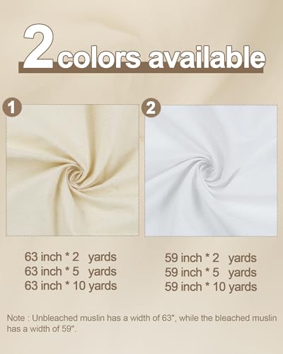 100% Cotton Muslin Fabric