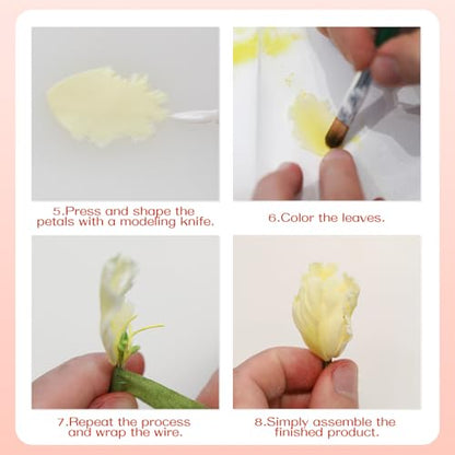 Professional Flower Fondant Mold Set