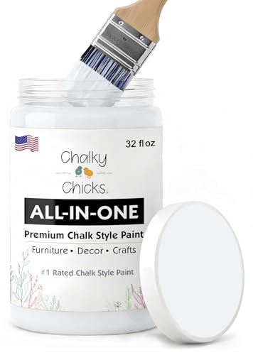 Hail 32 Fl Oz Chalk Paint for Furniture All in One