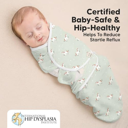 Newborn Swaddles with Zippers (3 Count)