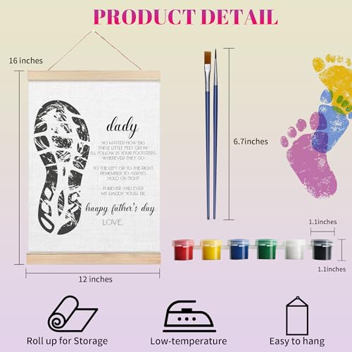 Fathers Day Footprint Art Kit