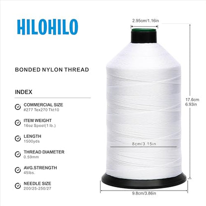 Extra Strong Bonded Nylon Thread #277 Tex270