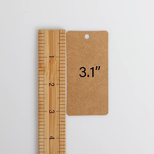 200pcs Kraft Paper Gift Tags with String