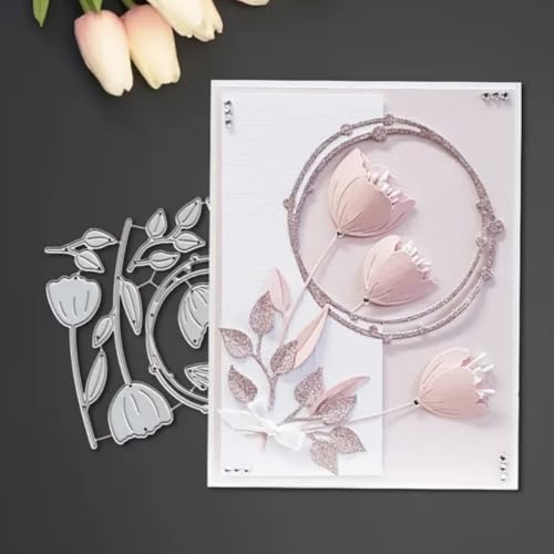 Metal Cutting Dies DIY Embossing Stencil Template Scrapbooking Card Making Mold Photo Album Arts Crafts Tools