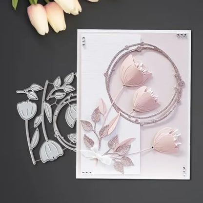 Metal Cutting Dies DIY Embossing Stencil Template Scrapbooking Card Making Mold Photo Album Arts Crafts Tools