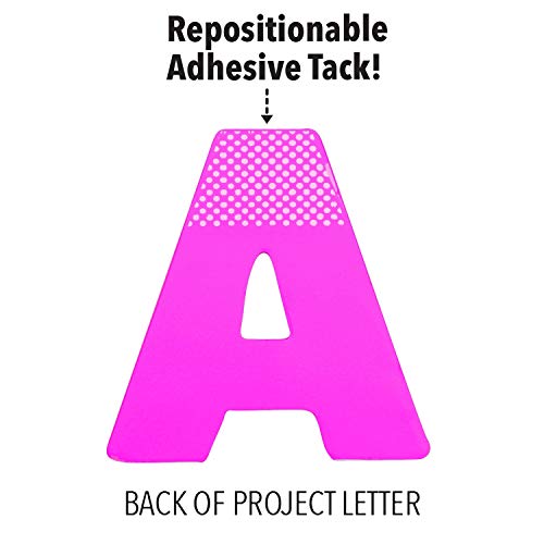 Poster Letters 4” Paper Letters for Poster Board Projects (181 Count)