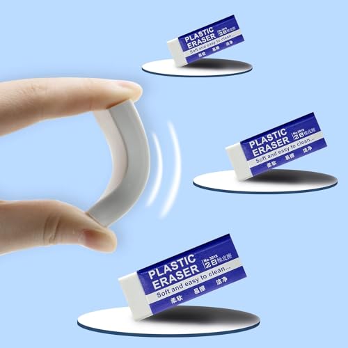 Pencil Erasers 10 Pieces (10 Count)