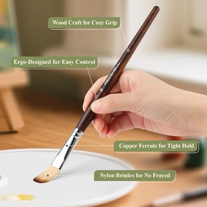 26pcs Paint Brush Set