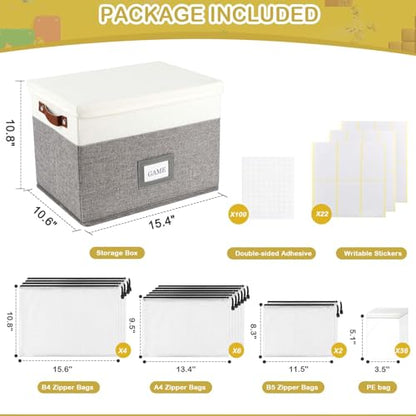 Board Game Storage (2 Count)