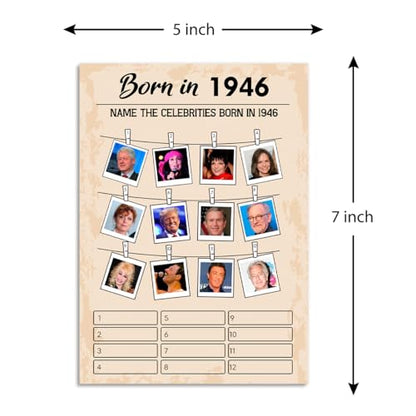 80th Birthday Party Games (15 Count)