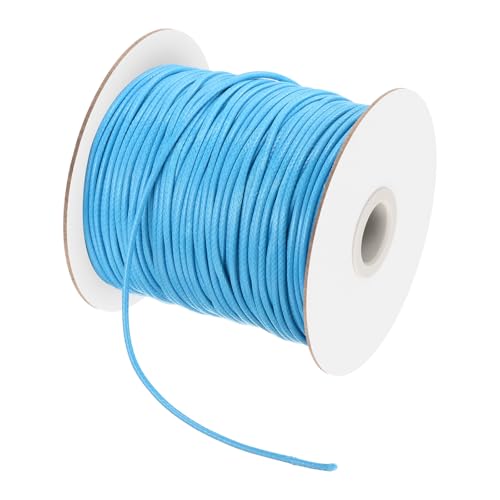 Waxed Cord 2mm Waxed Polyester Cord 98 Yard Wax String for Bracelet Making