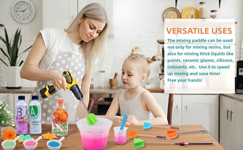 3 Sizes 6 Pack Paint Mixer (4 Count)