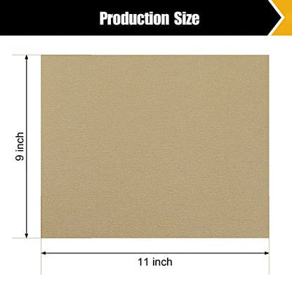 320 Grit Sand Paper 9" x 11" (12 Count)