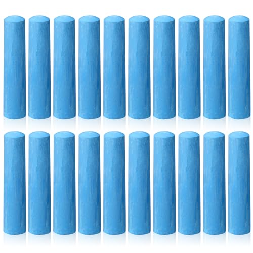 20 Pcs Sidewalk Chalks for Kids Non Toxic Jumbo Chalk for Party Gift Outdoor Art Classroom Play Painting (20 Count)