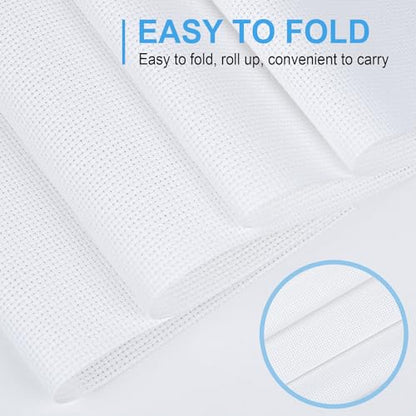16PCS Cross Stitch Fabric (16 Count)