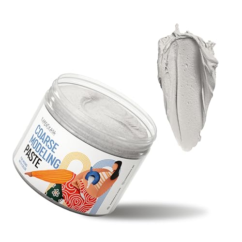 Coarse Modeling Paste for Textured Art and Acrylic Painting (16.9 Fl Oz)