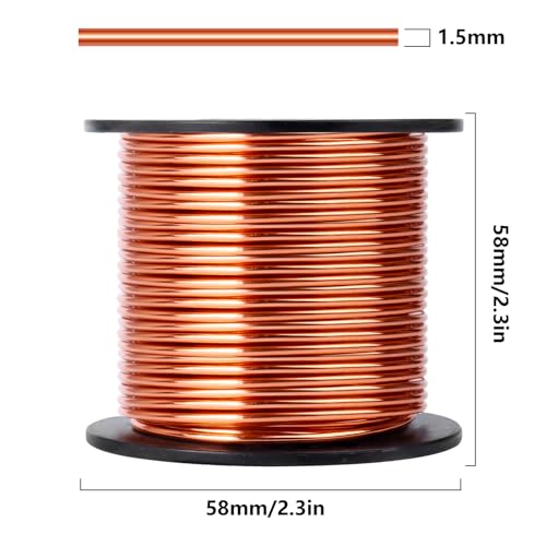 75FT 16 Gauge Bendable Copper Aluminum Craft Wire for Jewelry Making Craft (75 Foot)
