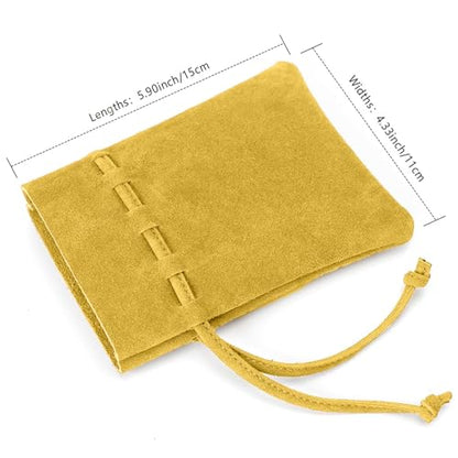 Medieval Drawstring Coin Pouch Bag