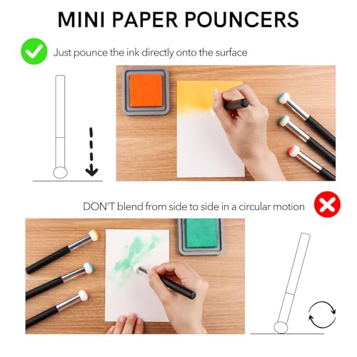 8PCS Sets Ink Applicator