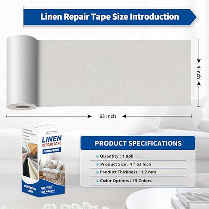 Linen Repair Patches
