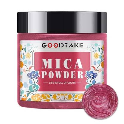 Pink Mica Powder for Soap Making (2 Ounce)