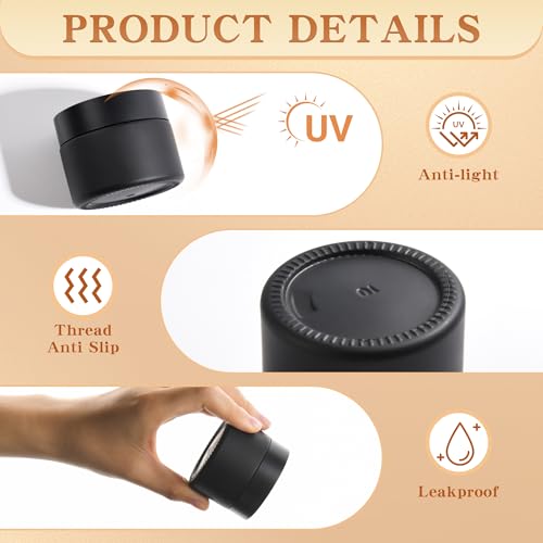 Glass Jars with Lids (24 Count)