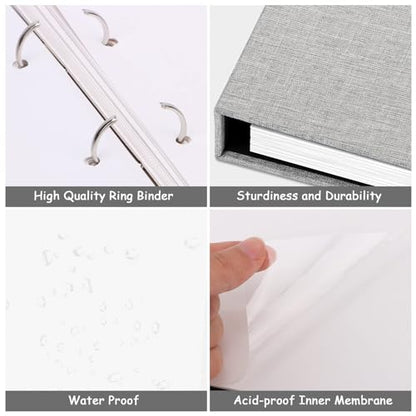 18 In Photo Album Self Adhesive with Picture Display Window