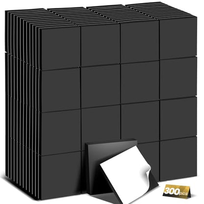 Magnets with Adhesive Backing 300Pcs Squares 0.8 x 0.04inch