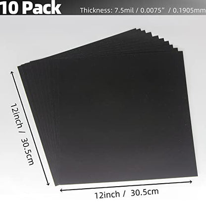 Opaque Black Plastic Sheets