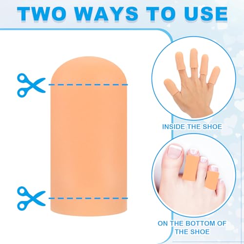 Gel Finger Cots 1.8"x0.67" (14 Count)