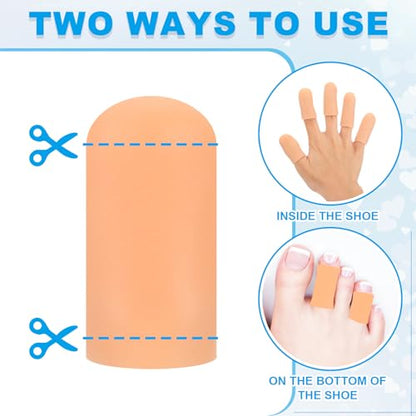Gel Finger Cots 1.8"x0.67" (14 Count)