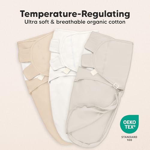 Newborn Swaddles with Zippers (3 Count)