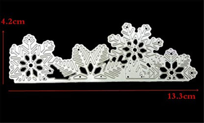 Metal Cutting Dies DIY Merry Christams Embossing Stencil Template Scrapbooking Card Making Mold Photo Album Arts Crafts Tools