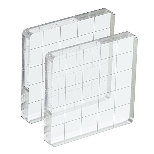 2" x 2" Acrylic Stamp Block (2 Count)