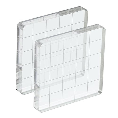 2" x 2" Acrylic Stamp Block (2 Count)