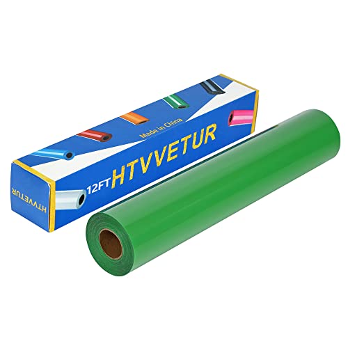 HTV Iron on Vinyl 12Inch by 12ft Roll HTV Heat Transfer Vinyl for T